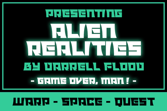 Alien Realities Font: Bold, Versatile Typography for Craft Projects