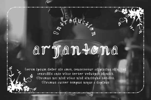 Aryantona Display Font for Authentic Editorial Design