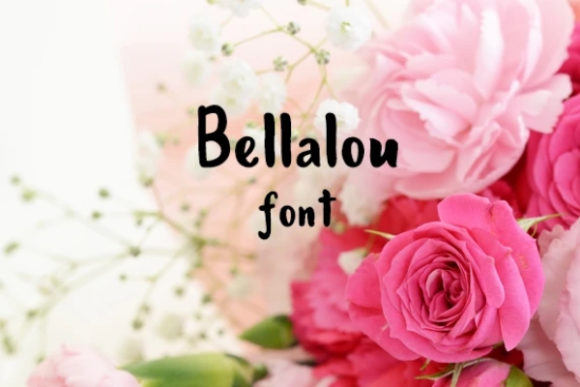Bellalou Font for Bold, Beautiful Craft Projects