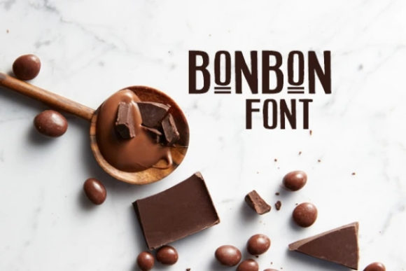 Bonbon Display Font for Modern Web Design Projects