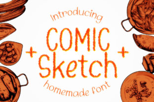 Comic Sketch Font: A Display Typeface That Captures Quirky Creativity