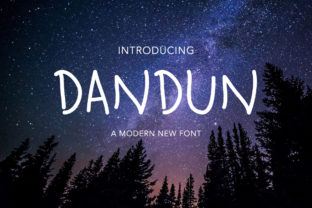 Dandun Font: A Display Typeface for Memorable Branding and Creative Projects