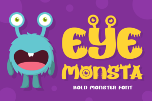 Eye Monsta Font for Memorable Branding and Business Design
