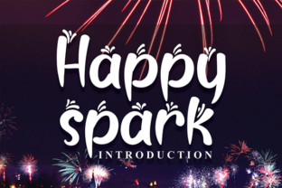 Happy Spark Font: A Playful Typeface for Business Branding