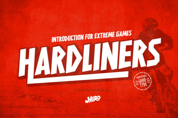 Hardliners Font: A Bold Display Typeface for Memorable Marketing