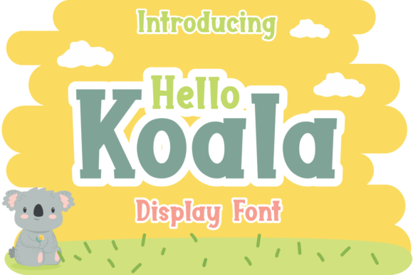 Hello Koala Font: A Display Typeface That Adds Charm to Every Design