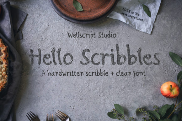 Hello Scribbles Display Font: A Marketer’s Go-To for Instagram and Calligraphy-Inspired Designs
