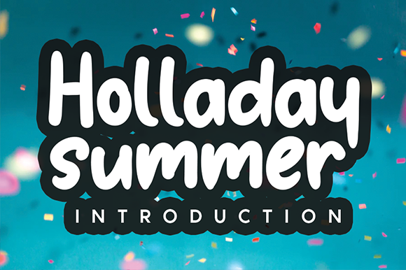 Holladay Display Font for Marketers and Designers