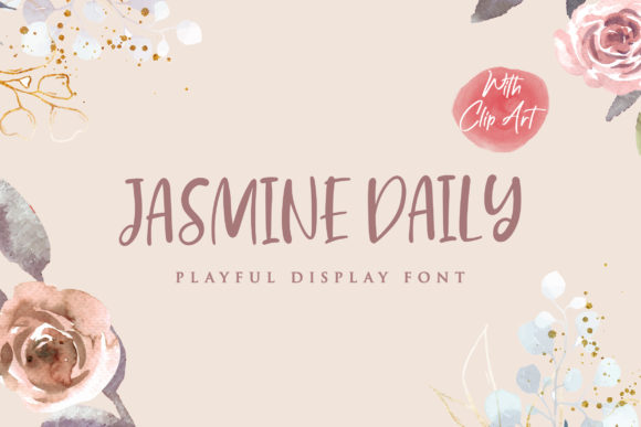 Jasmine Daily Display Font for Memorable Brand Content