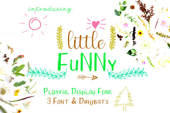 Little Funny Display Font for Creative Projects
