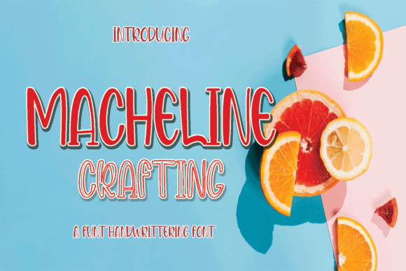 Macheline Display Font for Authentic Branding and Creative Campaigns