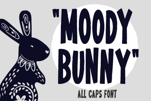 Moody Bunny Font for Modern Web Design Projects