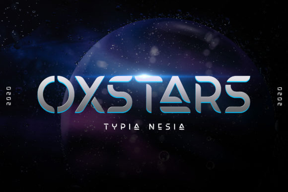 Oxstars Display Font for Creative Branding Projects