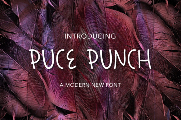 Puce Punch Font for Polished Branding and Creative Projects