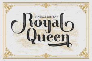 Royal Queen Font Adds a Playful Vintage Touch to Branding