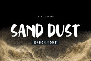 Sand Dust Font: A Quirky Display Typeface for Creative Makers