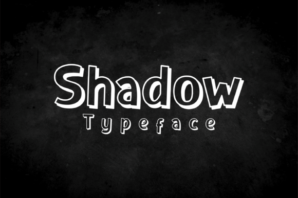 Shadow Font: A Display Typeface for Editorial Elegance