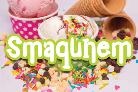 Smaqunem Font for Creative Makers and Shop Owners