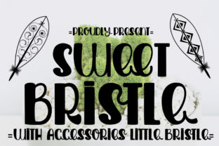 Sweet Bristle Display Font for Editorial Design