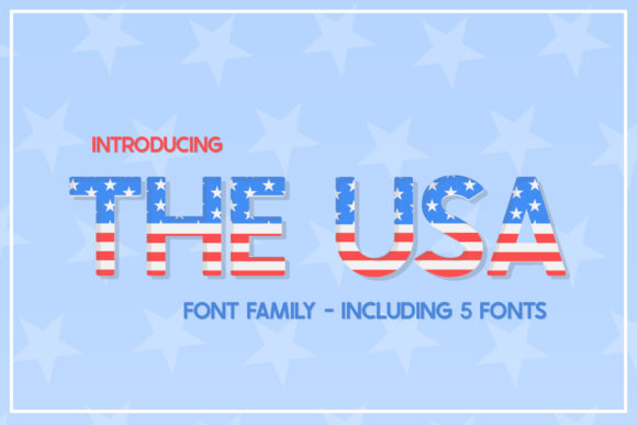 The USA Display Font for Authentic Branding and Creative Design