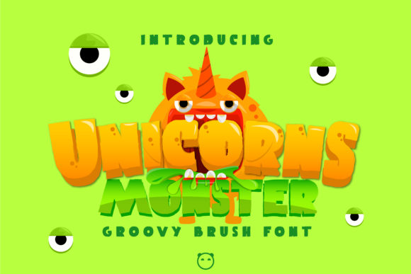 Unicorns Monster Font for Bold and Quirky Brand Campaigns